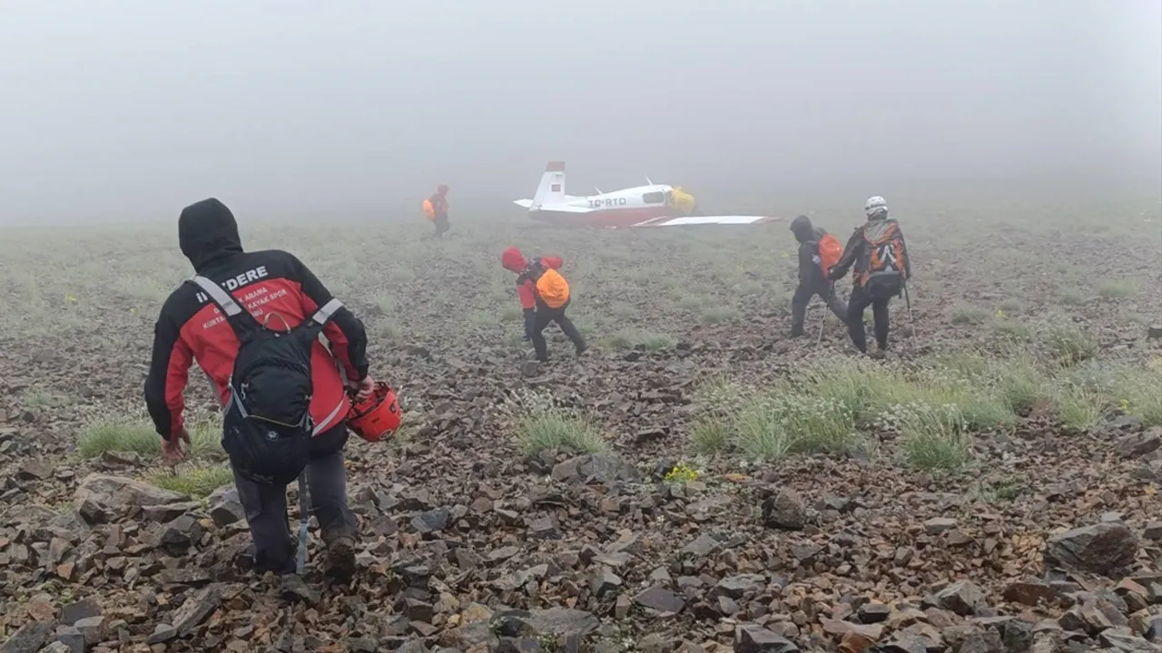 Kaçkar Dağları'ndan acı haber: Düşen özel jetin pilotu hayatını kaybetti!