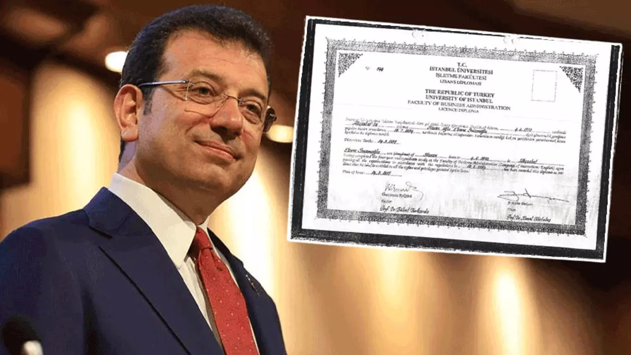 İmamoğlu'nun sahte diploma iddianamesindeki soruşturma tamamlandı