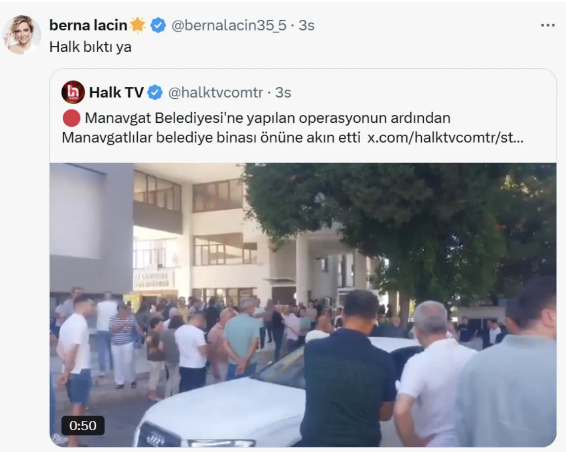 Berna Laçin'in yolsuzluk paylaşımı dikkat çekti! "Halk bıktı ya" dedi, baklava kutusundaki avrolar sessizliğe gömdü!