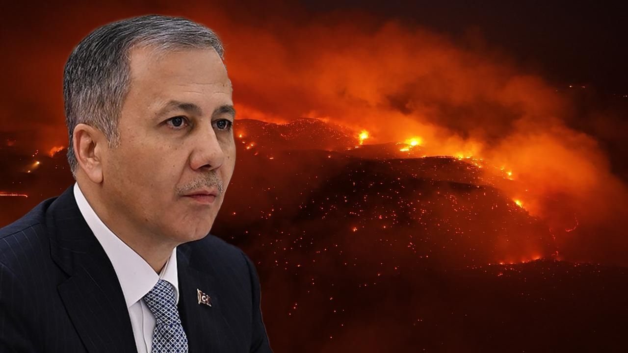 Bakan Yerlikaya düğmeye bastı: Orman yangınları üzerinden provokatif paylaşım yapanlar tek tek tespit edildi!