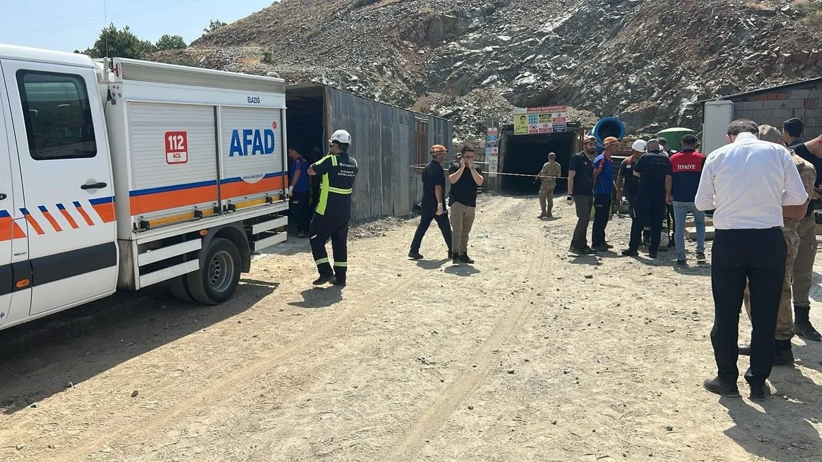 Son dakika! Elazığ'da maden ocağında göçük: İçerideki işçilerden haber alınamıyor!