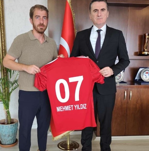 Pendikspor Başkanı Adem Zafer Torun’dan Kaymakam Mehmet Yıldız’a Ziyaret