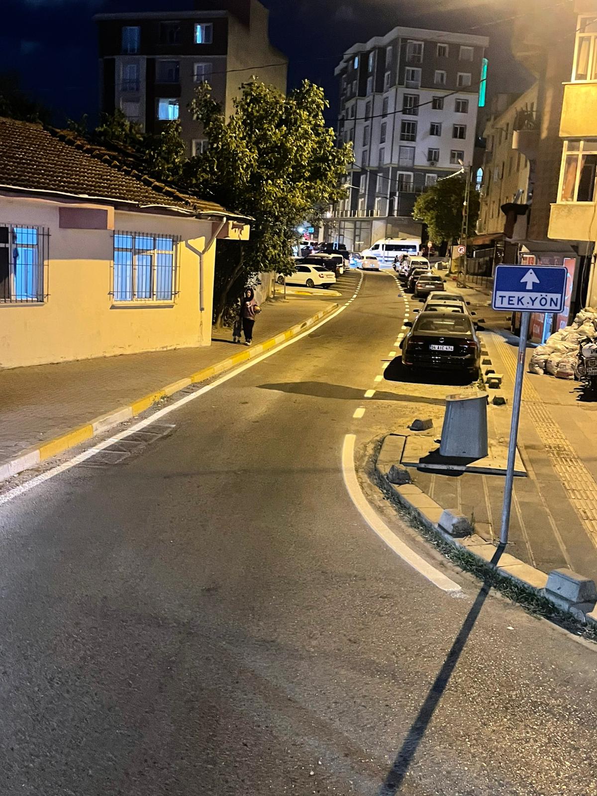 Bu Yıl 258 km’lik Yol Çizgi Çalışması Yapıldı