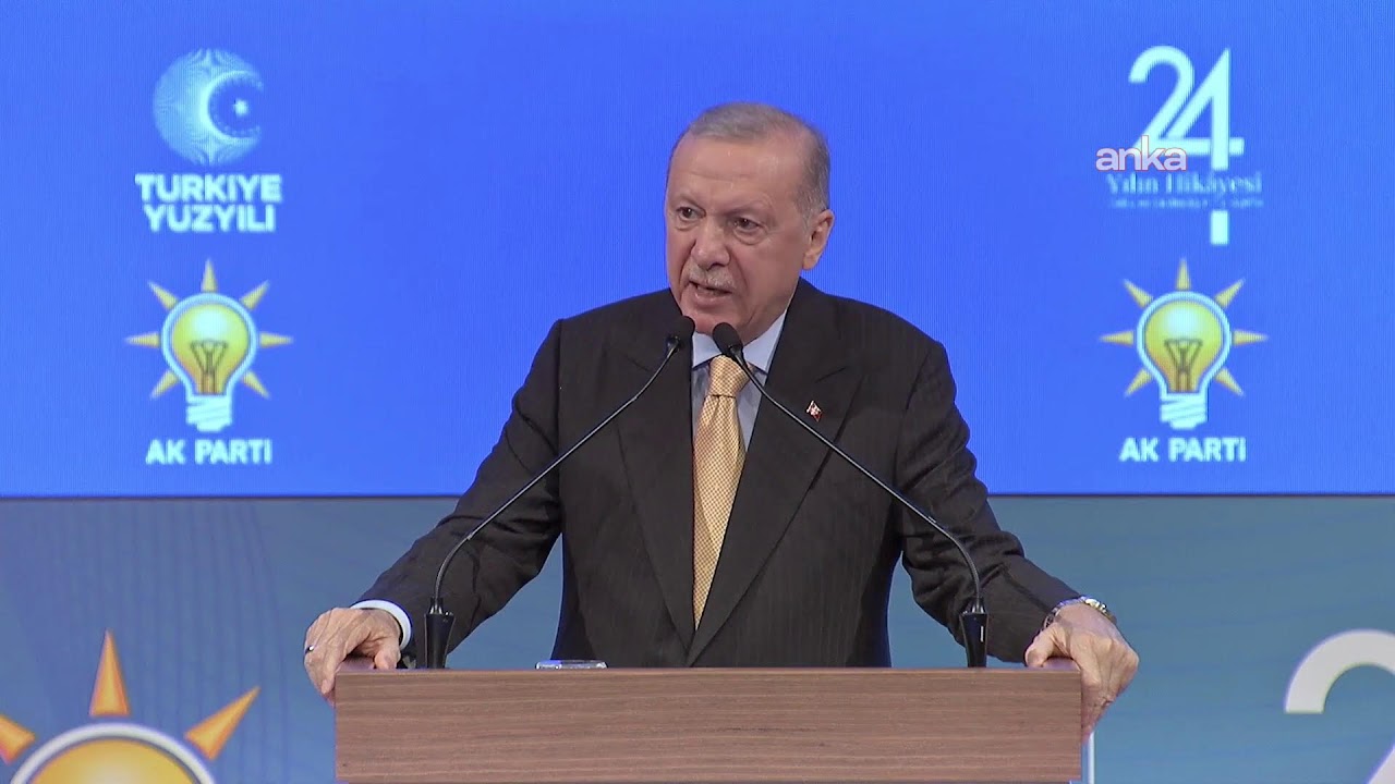 AK Parti 24. yaşına girdi: Cumhurbaşkanı Erdoğan kuruluş programında konuşuyor