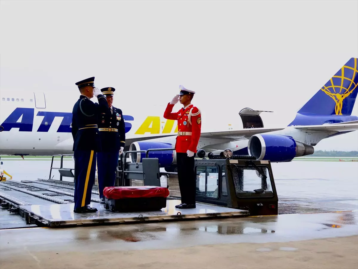 Kore şehitlerimizin naaşı Türkiye'ye getirildi