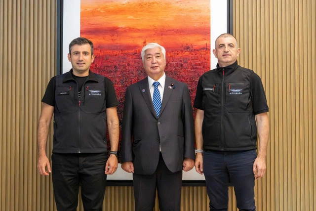 Son dakika... Japonya Savunma Bakanı Nakatani'den Baykar'a ziyaret!