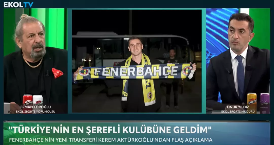 Kerem Aktürkoğlu'nun ''Türkiye'nin en şerefli kulübüne geldim'' sözlerine büyük tepki Boşuna dayak yemedi, sen adam değilsin!