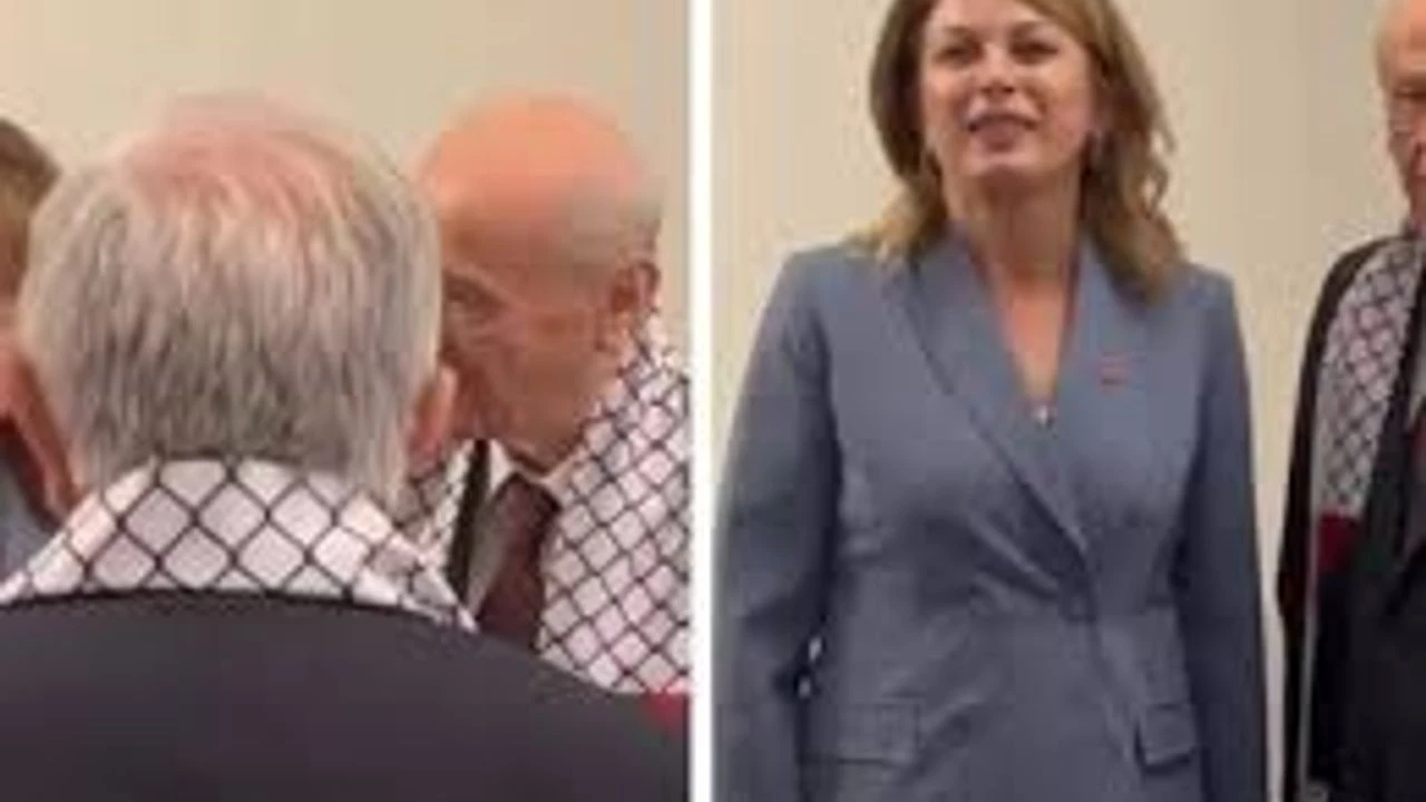 Meclis kulisinde Devlet Bahçeli ile Asu Kaya yan yana geldi: CHP'liler kıyameti kopardı!