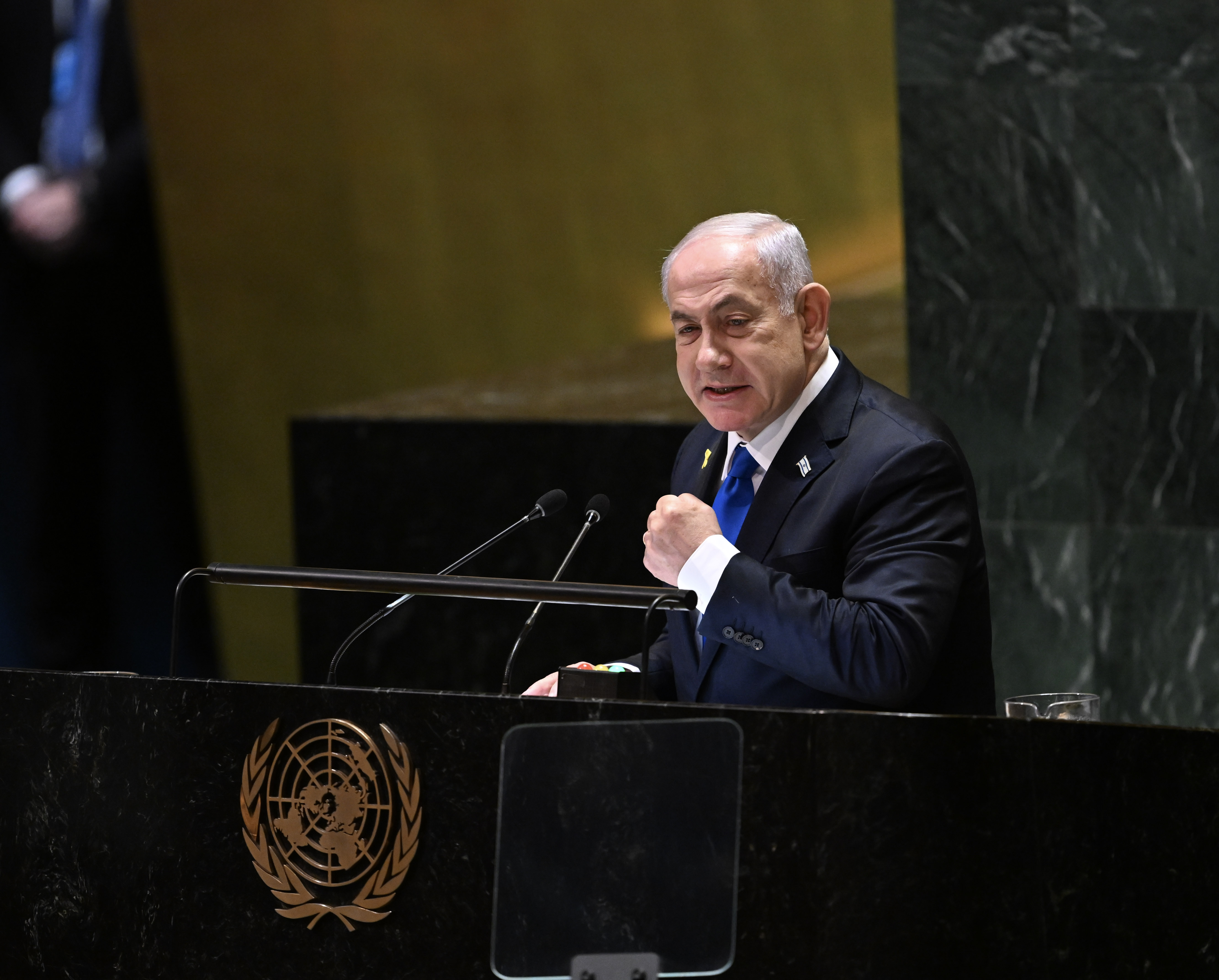 BM'de Netanyahu'ya soğuk duş: Konuşurken katılımcılar salonu terk etti!