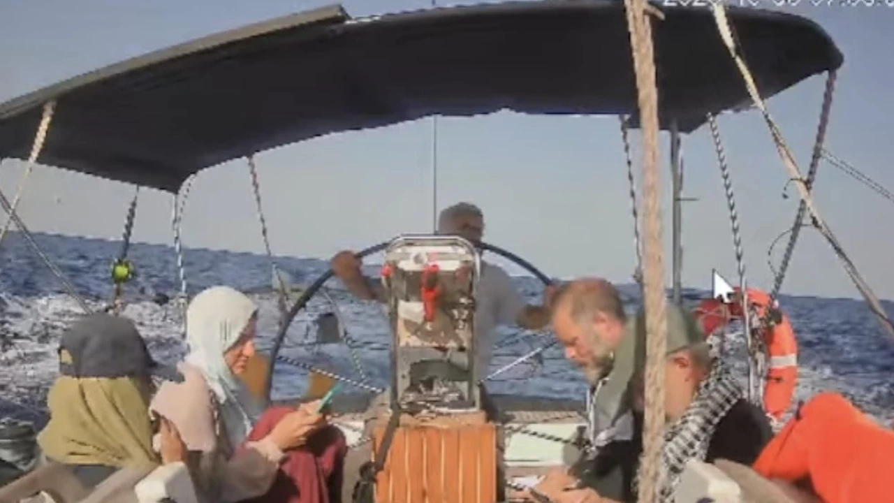 Gazze'ye yaklaşan son gemi olmayı başarmıştı: Marinette gemisi israil askerlerinin baskınına uğradı!