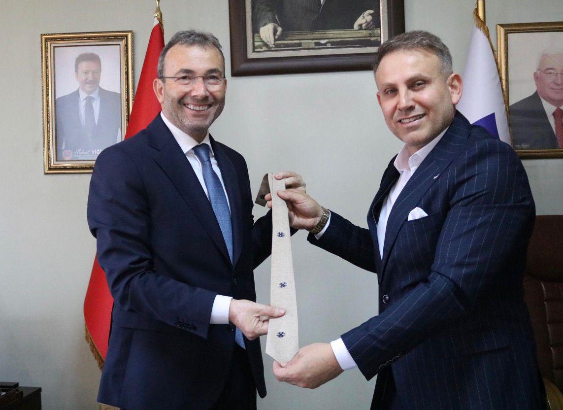 Ahmet Cin'den Pendik dolayoba şoförler odası başkanı Erkan Dakoğlu’na ziyaret