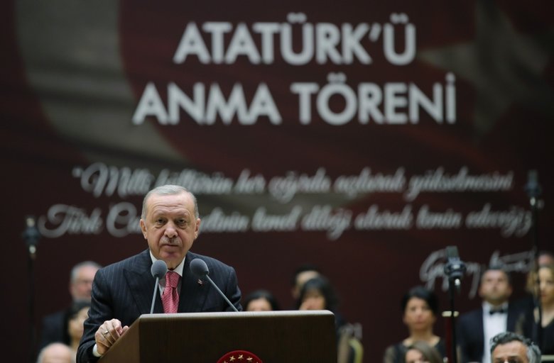Erdoğan Atatürk’ü Anma Töreni’nde konuştu: Atatürk'e yönelik hareketlere karşıyız!