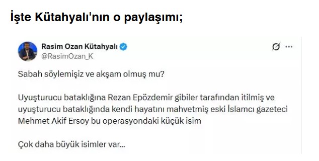 Son dakika... Mehmet Akif Ersoy gözaltına alındıktan sonra bomba iddialar peş peşe geldi!