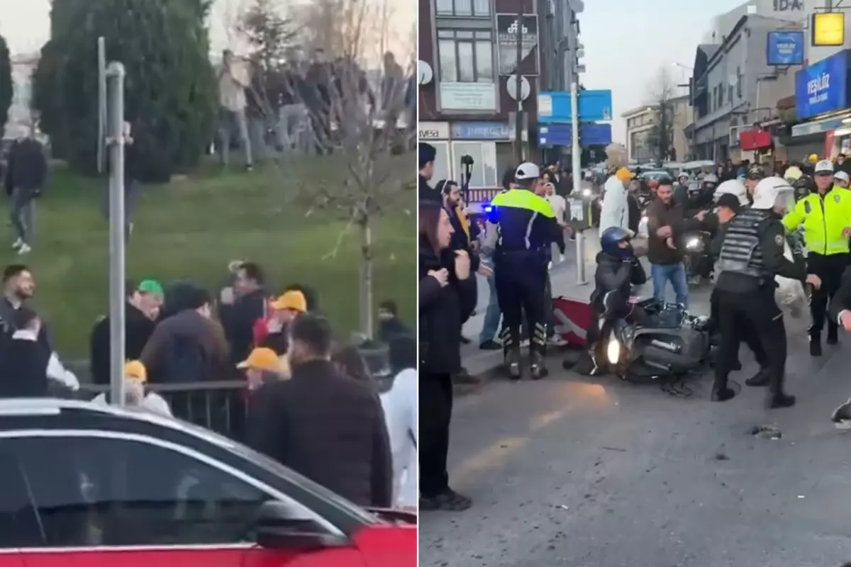 Çağlayan Adliyesi karıştı: Martı TAG sürücüleri ve taksiciler birbirine girdi!