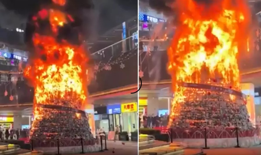 İslamofobi yine hortladı! "Müslümanlar Noel ağacını ateşe verdi" dendi, gerçek bakın ne çıktı?