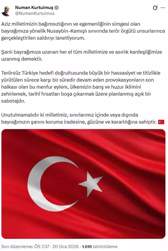 Hain saldırı sonrası Türkiye ayağa kalktı: İşte şanlı Türk bayrağının tekrar göndere çekildiği anlar
