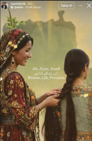 "Saç örme" videosuyla YPG üyesine destek verdi: O hemşire gözaltına alındı!