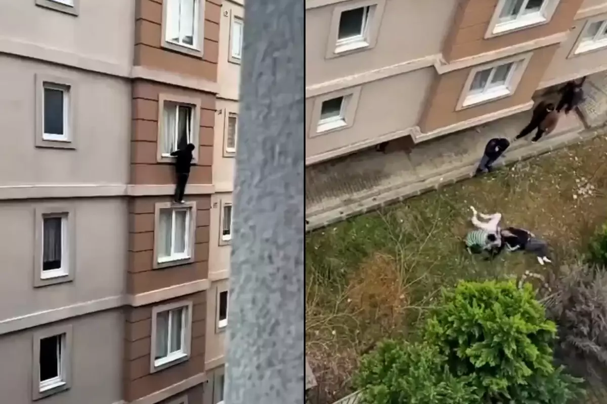 Ne yaptınız gençler! Ailelerinden korkup 4. kattan atladılar!