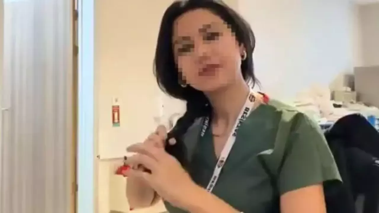 Terör propagandası suçlamasıyla gözaltına alınmıştı: O hemşire görevden uzaklaştırıldı