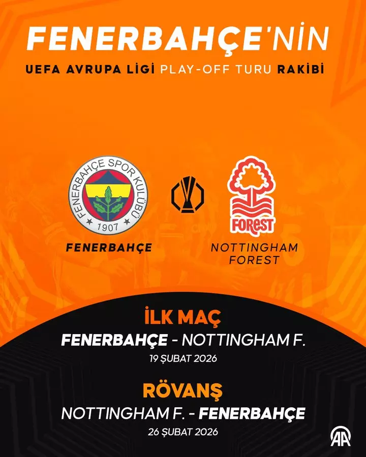 UEFA Avrupa Ligi’nde Fenerbançe ve Galatasaray'ın rakipleri belli oldu!
