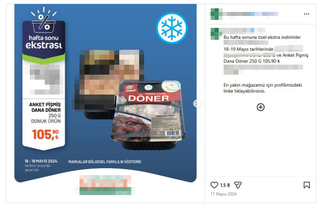 Zincir marketlerde büyük tehlike: ''Kampanyalı'' dana dönerden at ve eşek eti çıktı!