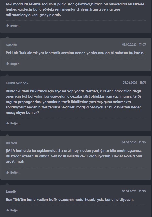 DEM'li vekil Kürtlere Kürt oldukları için trafik cezası kesiliyor dedi: Hem meclisi hem sosyal medyayı ayağa kaldırdı!