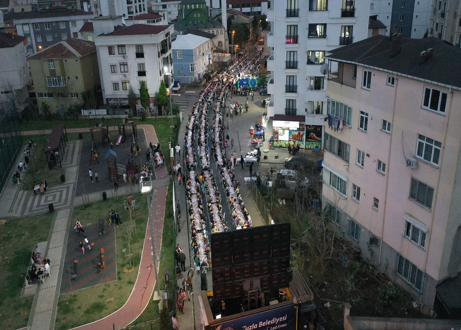 Tuzla’da ramazan ayında iftar alanları belli oldu
