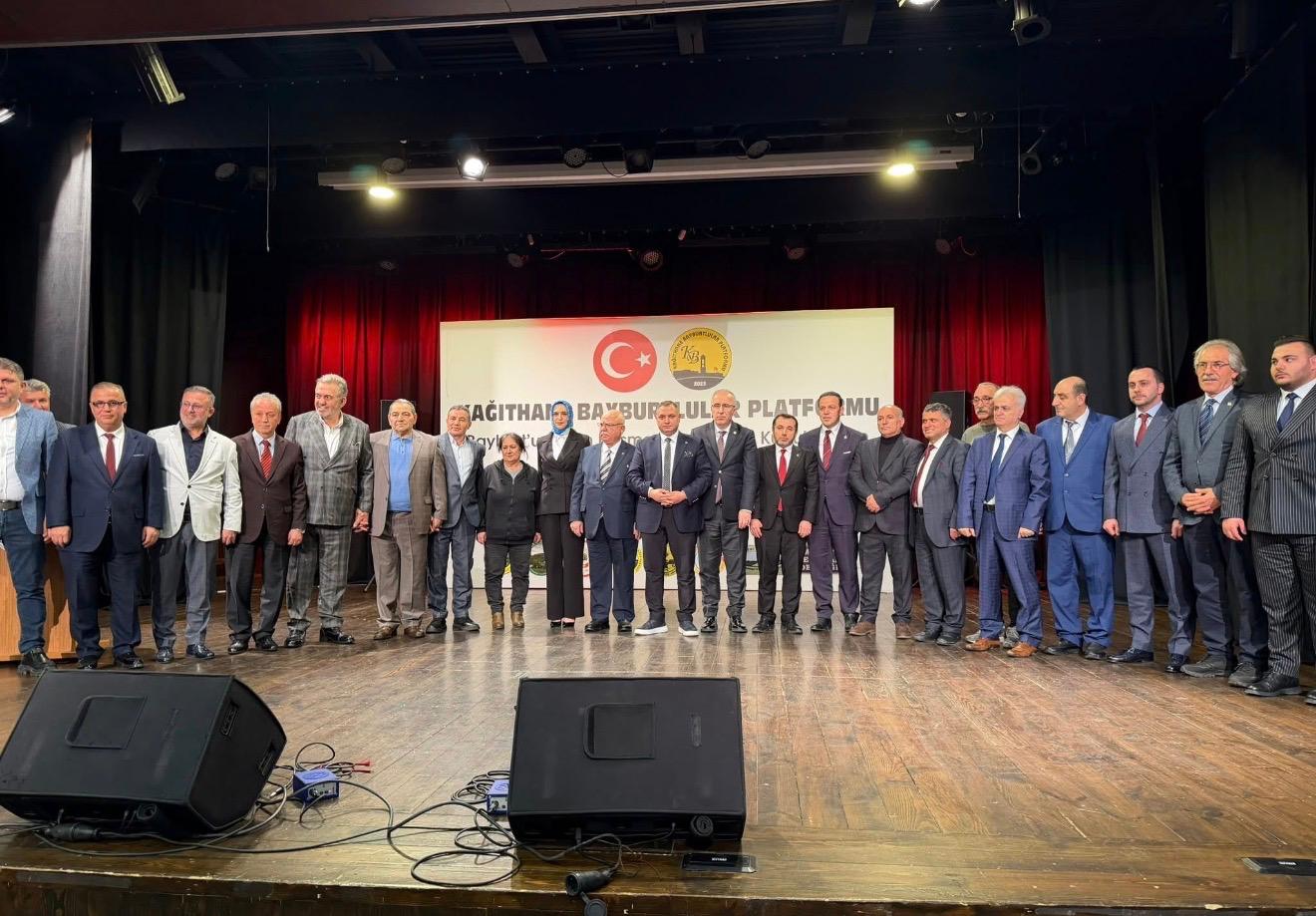 Bayburt'un Ruhu Kağıthane'de Yankılandı