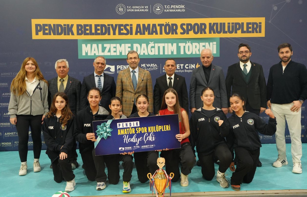 Pendik Belediyesinden 60 Spor Kulübüne Destek