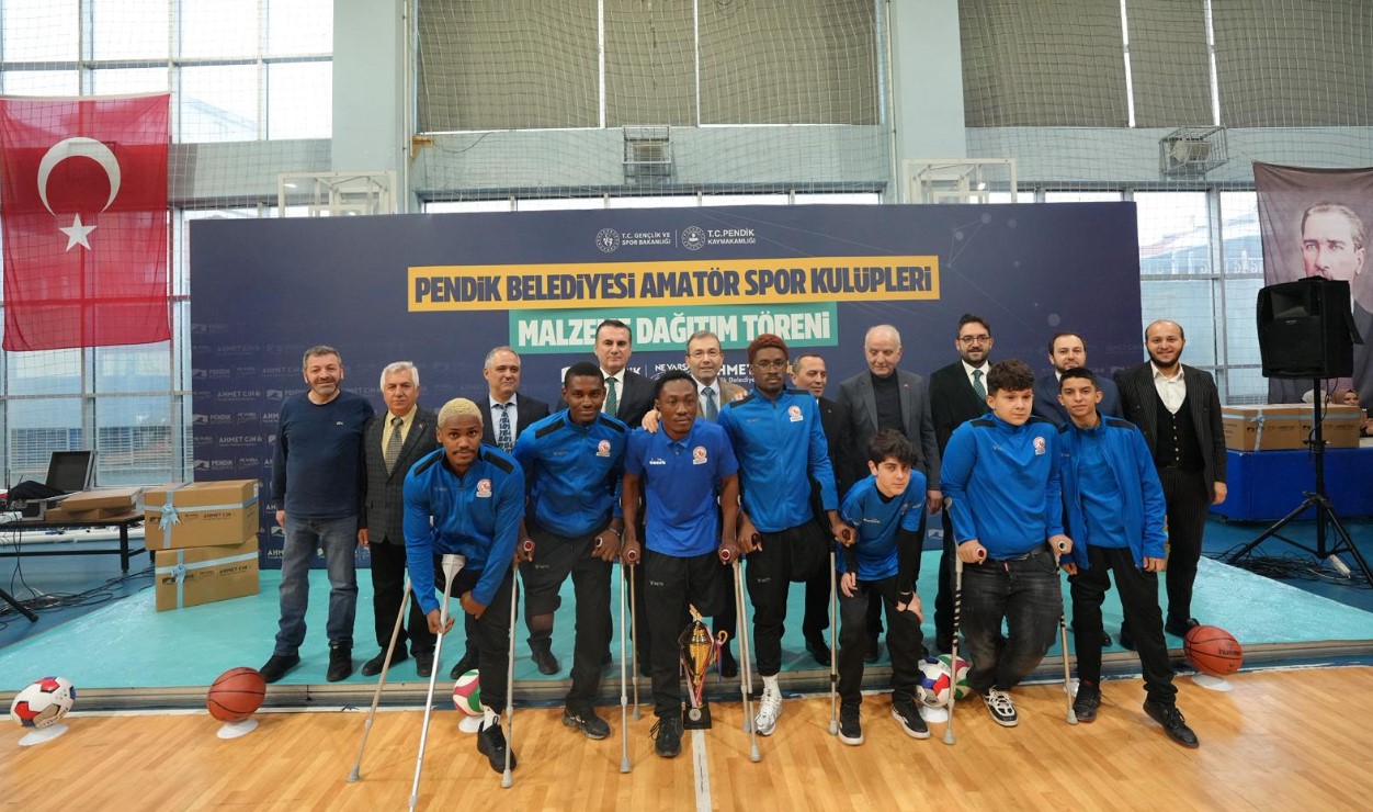 Pendik Belediyesinden 60 Spor Kulübüne Destek