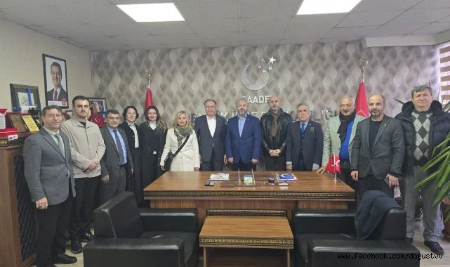 Niyazi Güneri'den Saadet Partisi Pendik İlçe Başkanlığı’na ziyaret