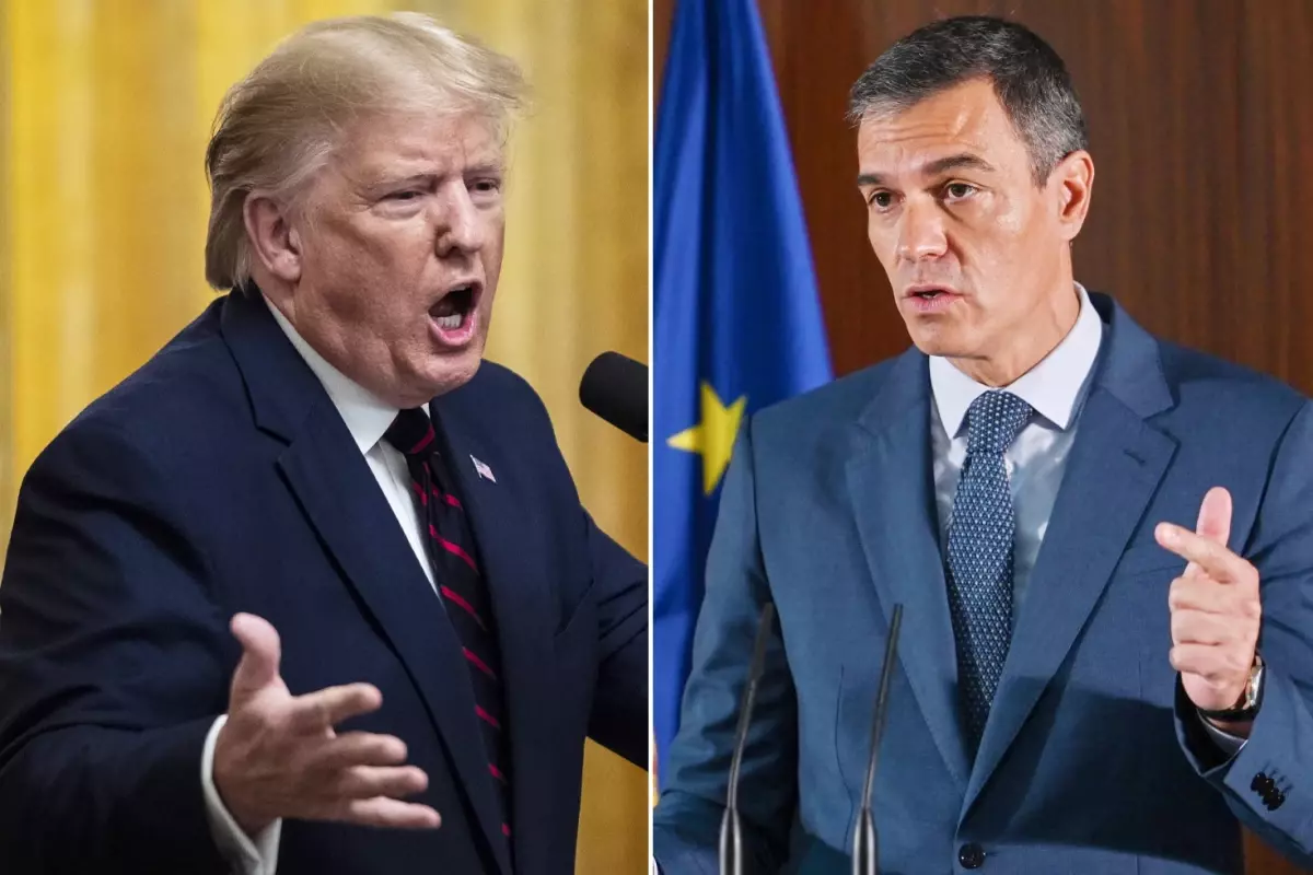 Dünya lideri Trump'ın tehdidine böyle kafa tuttu!