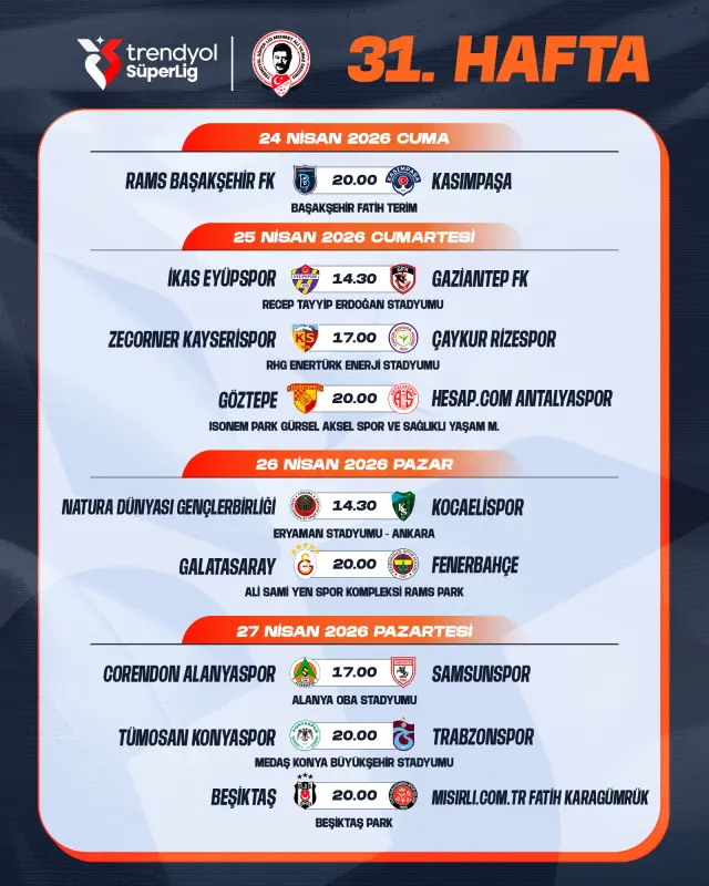 Devler buluşuyor: Galatasaray-Fenerbahçe derbisinin tarihi belli oldu!