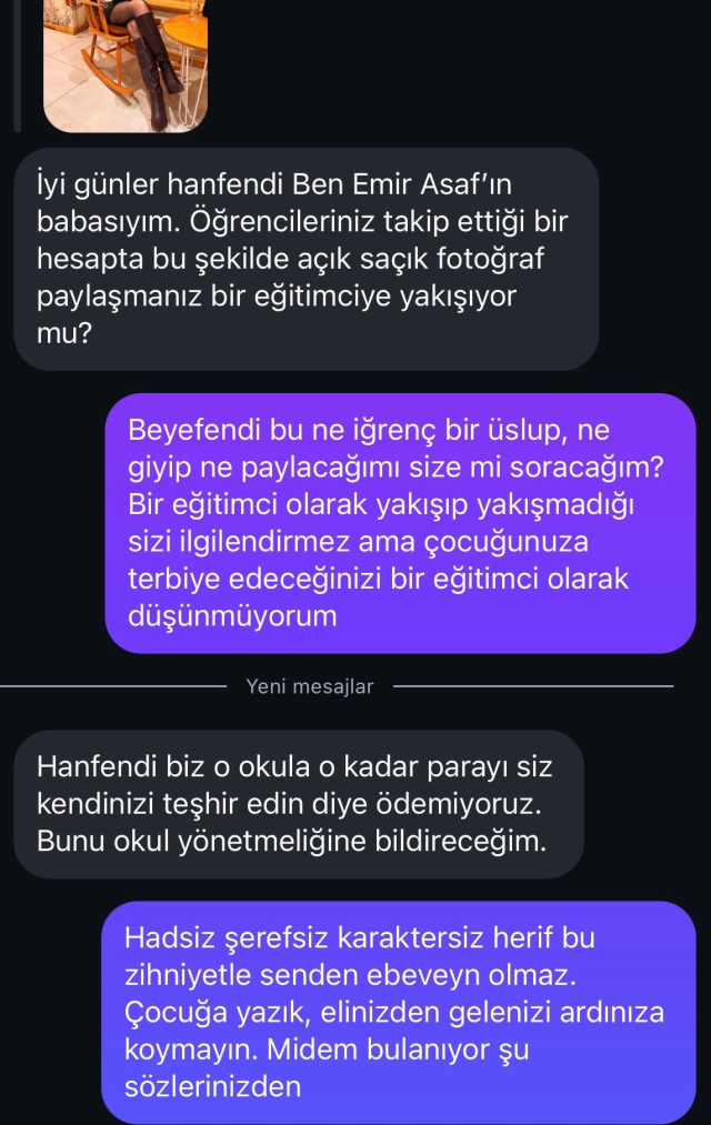 Öğrenci velisinin öğretmene attığı mesaj sosyal medyayı ikiye böldü!
