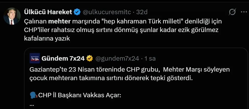 CHP'de skandallar bitmiyor! 23 Nisan töreninde çocukların mehter gösterisine sırt döndüler, Özel'in açıklaması ise 'pes' deditti!