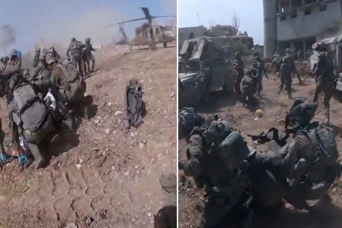 Hizbullah yaralılarını toplayan İsrail askerlerini kamikaze İHA ile vurdu!