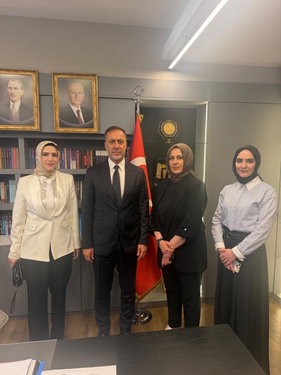 TÜBİKAD'dan MHP İl Başkanı'na Ziyaret