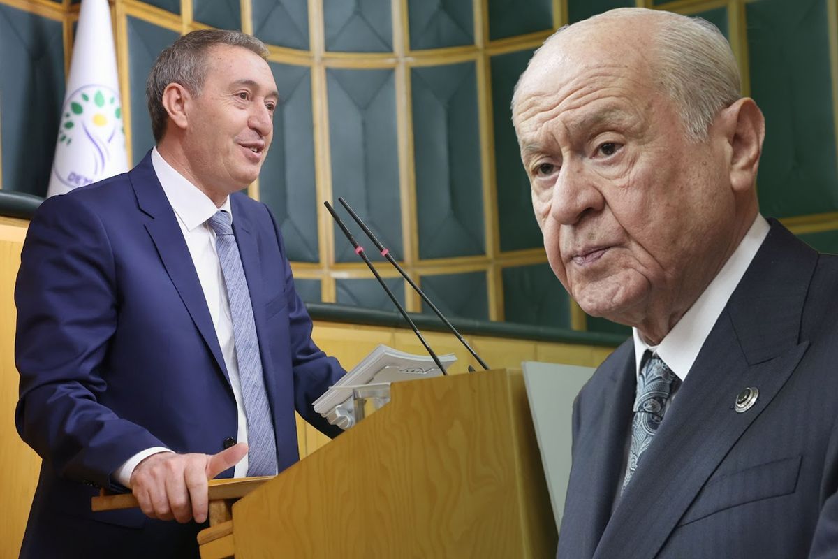 Devlet Bahçeli'nin Öcalan için yaptığı öneriye DEM Parti'den cevap geldi!