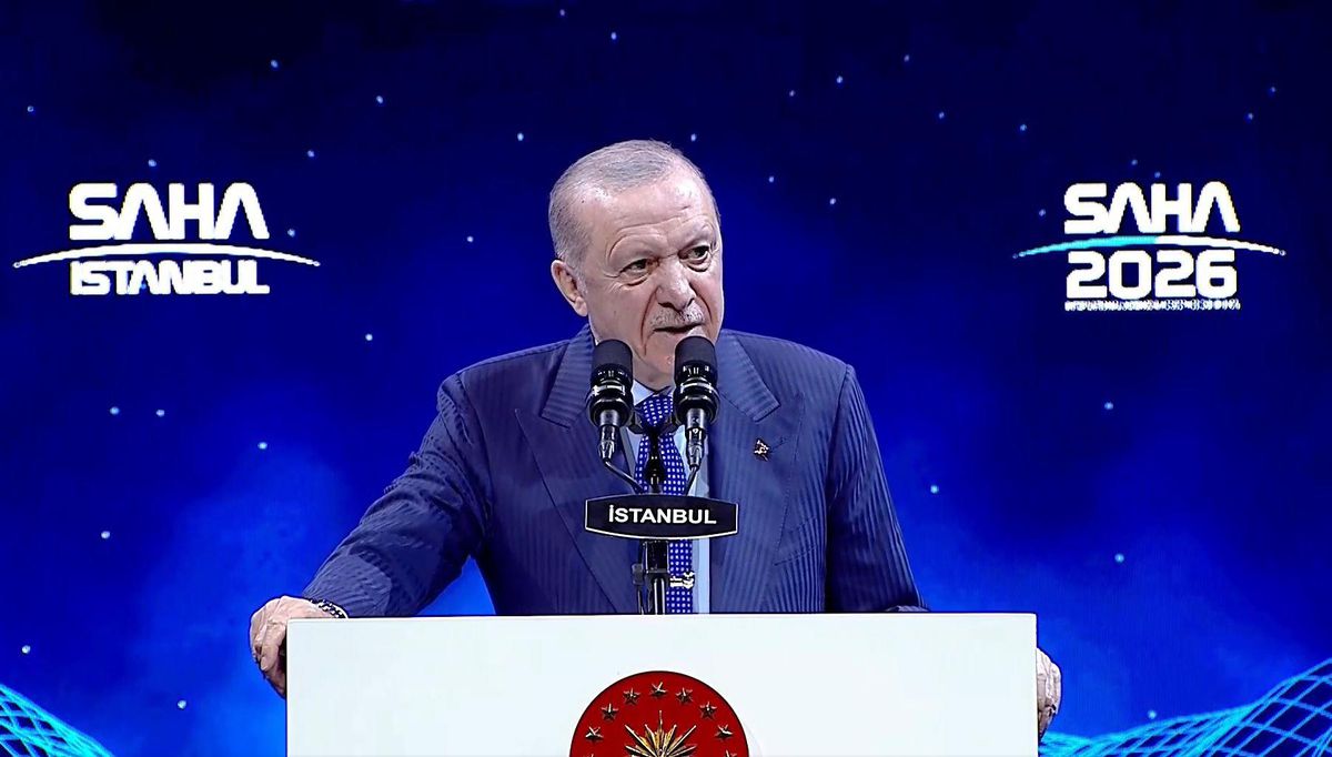 Cumhurbaşkanı Erdoğan SAHA EXPO 2026' da konuştu: İstikbalimize göz dikenin bileğini bükecek güçteyiz!