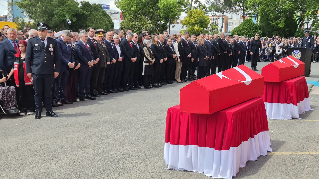 Tekirdağ şehitlerine acı veda: Cumhurbaşkanı Erdoğan'dan taziye mesajı