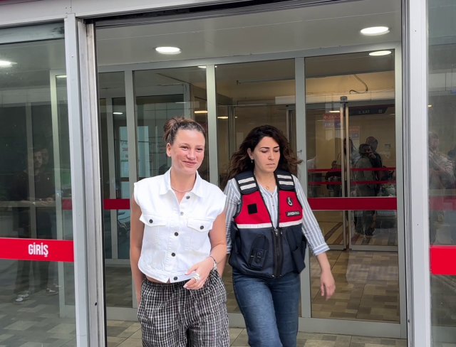 Gözaltına alınan Serenay Sarıkaya ilk kez görüntülendi! Serenay Sarıkaya tutuklandı mı?