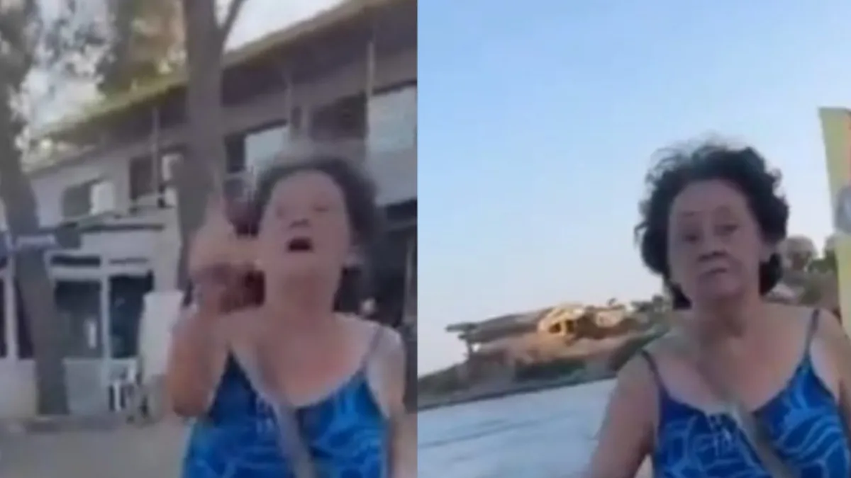 Plajda tesettürlü anne ile kızına saldırmıştı: O kadın mahkemeye sevk edildi