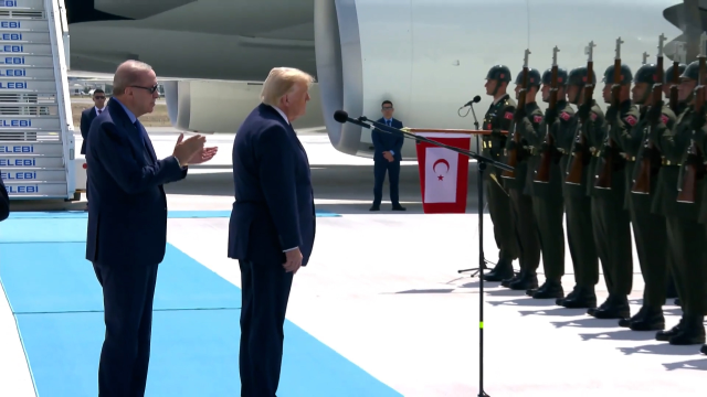 Trump'tan askerlere Türkçe selam: Merhaba Asker!