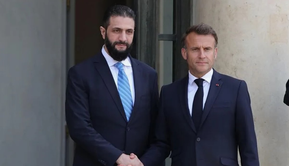 Şam'da hareketli dakikalar: Macron'un kaldığı otelin yakınında peş peşe patlama!