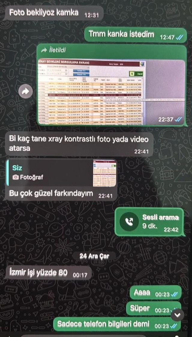 Memurların yazışmaları ortaya çıktı: İşte, 270 bin Euro'luk rüşvet pazarlığı!