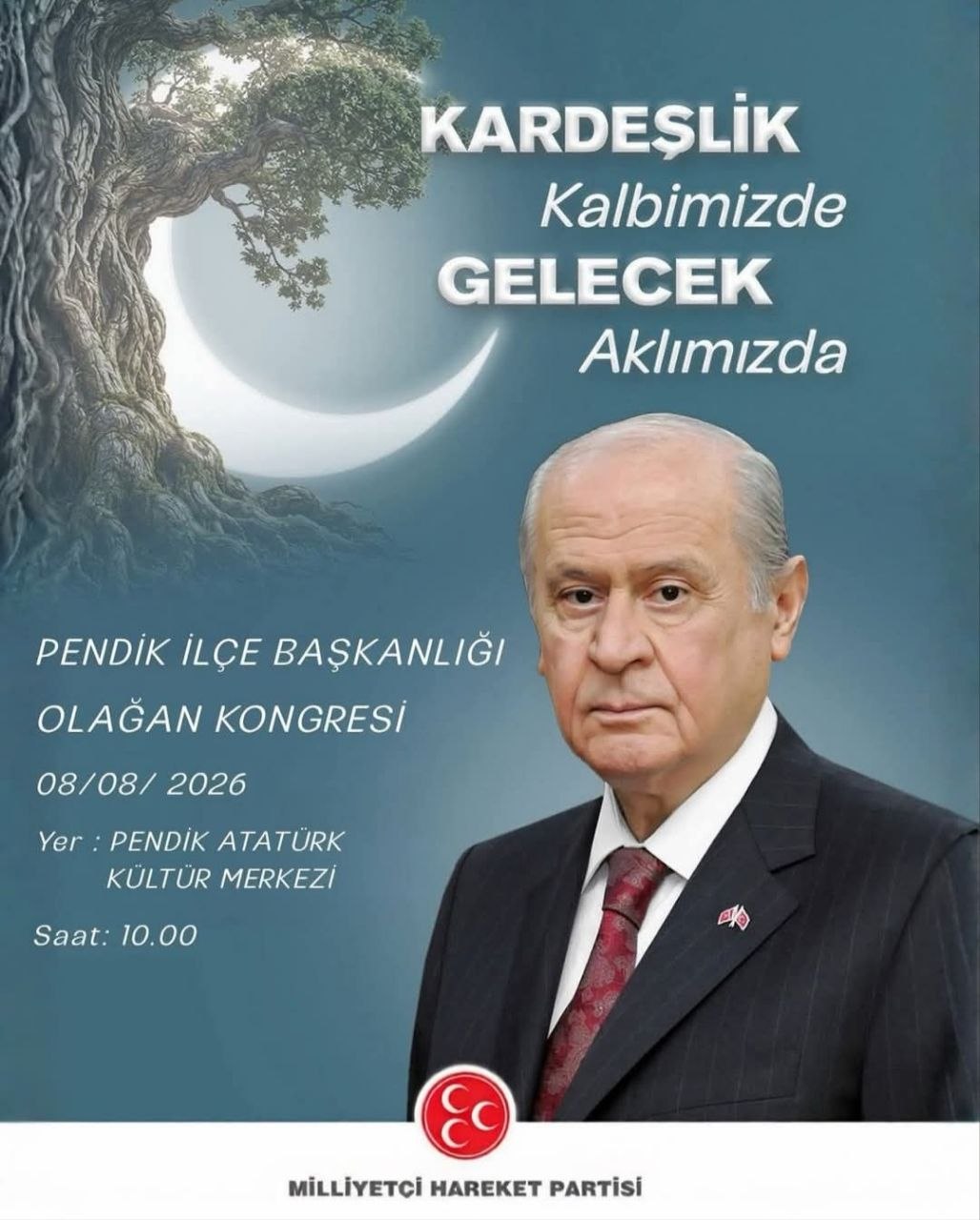 Pendik MHP'de Kongre Heyecanı: Büyük Buluşma 8 Ağustos'ta Yapılacak