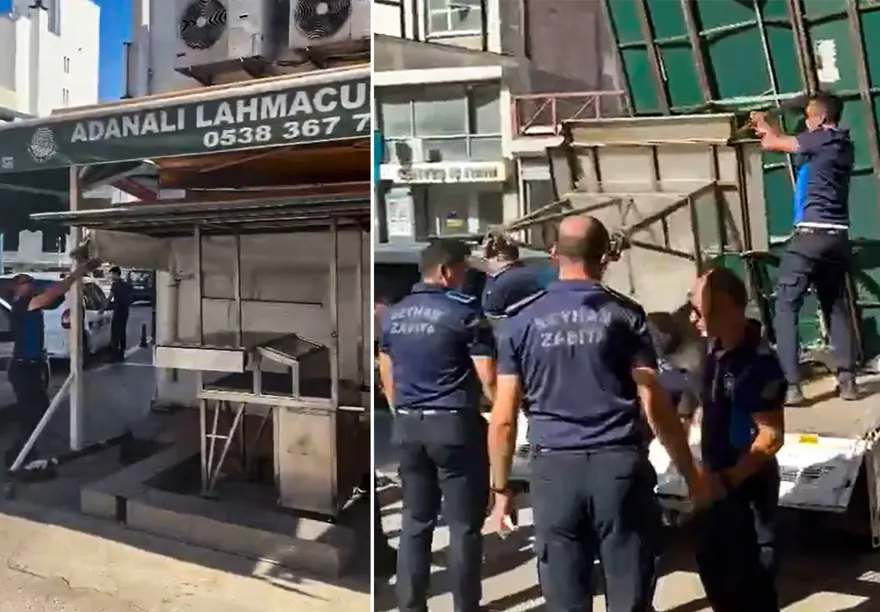 Lahmacuncun satıcısı öfkesinin bedelini ağır ödedi: Tezgahı kaldırıldı, sosyal medya ayağı kalktı!