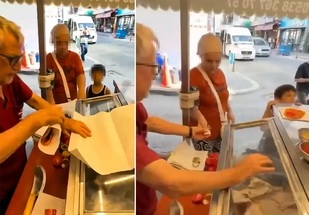 Lahmacuncun satıcısı öfkesinin bedelini ağır ödedi: Tezgahı kaldırıldı, sosyal medya ayağı kalktı!