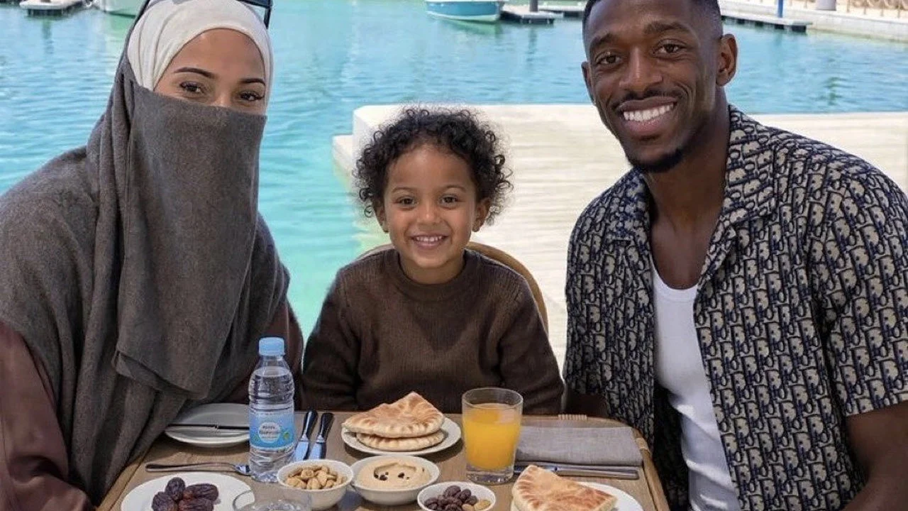 Dembele'nin peçeli eşinden gündem yaratan sözler: Yüzümü sadece...