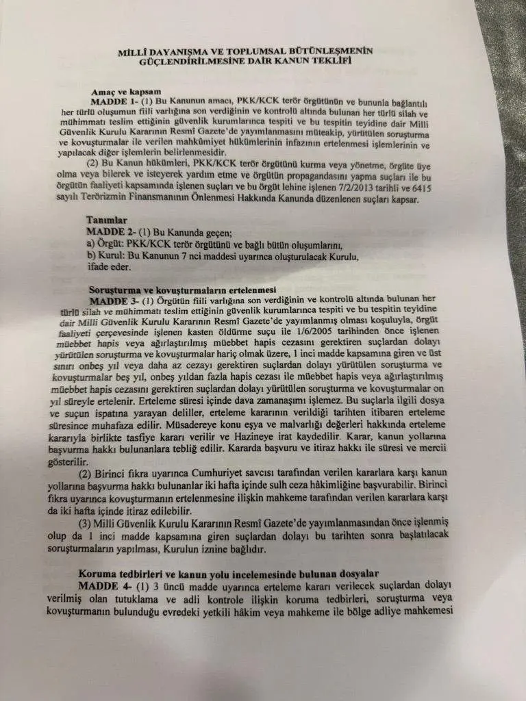 Terörsüz Türkiye yasası Meclis'ten geçti: Peki 12 maddenin içinde neler var, Yasa kimleri kapsamıyor?